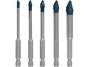 Bosch Professional Bohrer-Set Expert HEX-9 HardCeramic, 5-teilig
