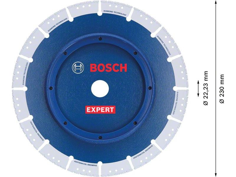 Bosch Professional Diamanttrennscheibe Expert Diamond Pipe Cut Wheel, 230 mm