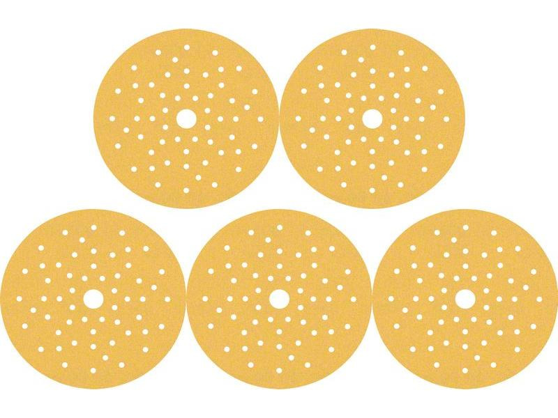 Bosch Professional Schleifpapier EXPERT C470 Mehrloch, 125 mm, G 80, 5-tlg.