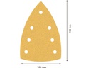 Bosch Professional Schleifpapier EXPERT C470, 100 x 150 mm, G 80, 10-tlg.