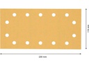 Bosch Professional Schleifpapier EXPERT C470, 115 x 230 mm, G 120, 10-tlg.