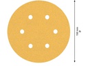 Bosch Professional Schleifpapier EXPERT C470, 150 mm, G 100, 5-tlg.