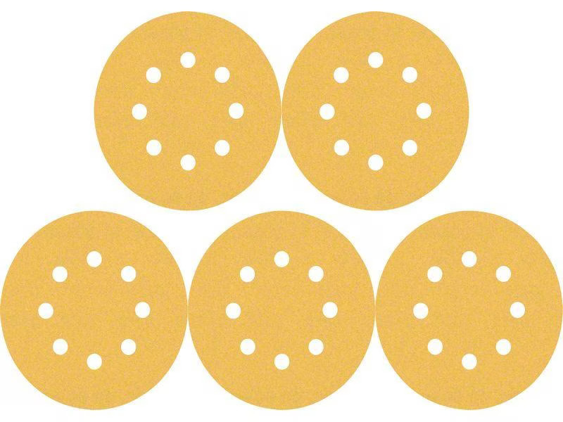 Bosch Professional Schleifpapier EXPERT C470, 150 mm, G 180, 5-tlg.