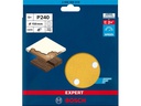 Bosch Professional Schleifpapier EXPERT C470, 150 mm, G 240, 5-tlg.