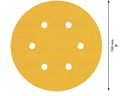 Bosch Professional Schleifpapier EXPERT C470, 150 mm, G 240, 5-tlg.