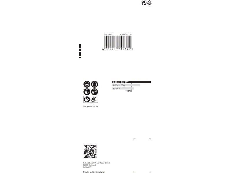 Bosch Professional Schleifpapier EXPERT C470, 80 x 133 mm, G 120, 10-tlg.