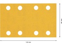 Bosch Professional Schleifpapier EXPERT C470, 80 x 133 mm, G 240, 10-tlg.