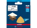 Bosch Professional Schleifpapier EXPERT C470, 93 mm, G 180, 5 Stück
