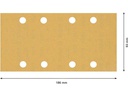 Bosch Professional Schleifpapier EXPERT C470, 93 x 186 mm, G 180, 10-tlg.