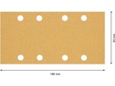 Bosch Professional Schleifpapier EXPERT C470, 93 x 186 mm, G 60, 10-tlg.