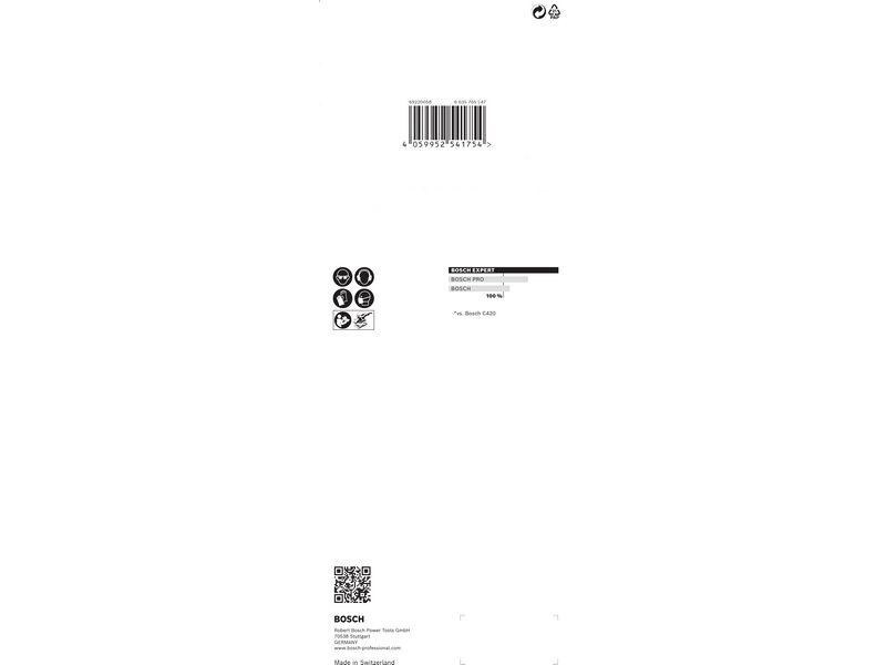 Bosch Professional Schleifpapier EXPERT C470, 93 x 230 mm, G 180, 10-tlg.