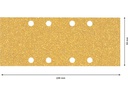 Bosch Professional Schleifpapier EXPERT C470, 93 x 230 mm, G 40, 10-tlg.