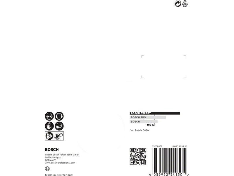Bosch Professional Schleifpapier-Set EXPERT C470, 125 mm, G 60/120/240, 6-tlg.
