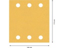 Bosch Professional Schleifpapier-Set Expert C470, 10-teilig, 115 x 140 mm
