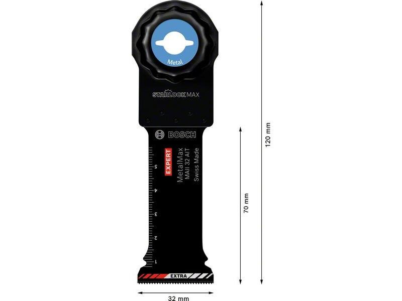 Bosch Professional Tauchsägeblatt EXPERT MetalMax MAII 32 AIT 70 x 32 mm