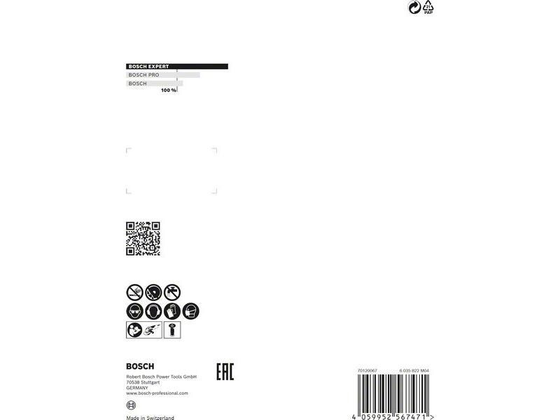 Bosch Professional Trennscheibe EXPERT Carbide Multi Wheel, 125 mm