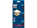 Bosch Professional Unischleifblock Expert-Set S471, 3-teilig, 69 x 97 x 26 mm