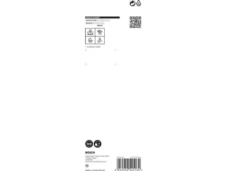 Bosch Professional Unischleifblock Expert-Set S471, 3-teilig, 69 x 97 x 26 mm