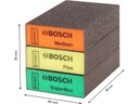 Bosch Professional Unischleifblock Expert-Set S471, 3-teilig, 69 x 97 x 26 mm