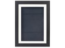 COCON Bilderrahmen 35 x 25 x 4 cm, Schwarz