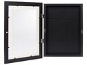 COCON Bilderrahmen 35 x 25 x 4 cm, Schwarz