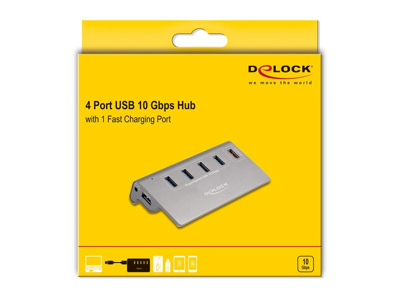 Delock Dockingstation USB Typ-A Anschluss 64182