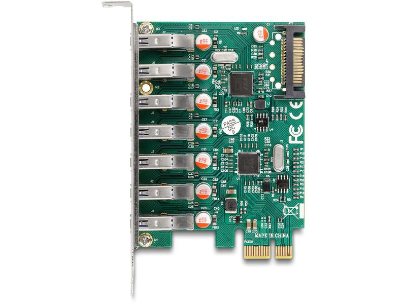 Delock PCI-Express-Karte zu 7x USB A 3.0