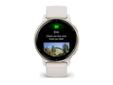 GARMIN GPS-Sportuhr Vivoactive 5 Elfenbein/Cremegold