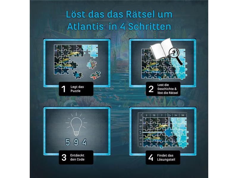 Kosmos EXIT – Das Puzzle: Der Schlüssel von Atlantis -DE-