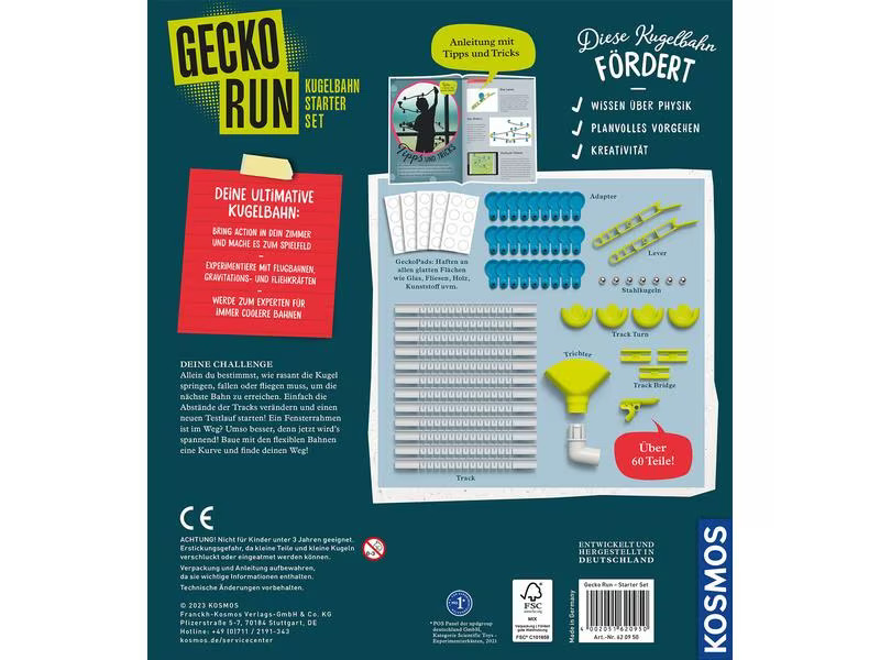 Kosmos Kugelbahn Gecko Run – Starter-Set