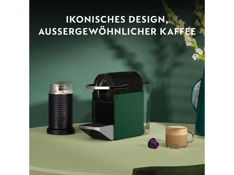 Krups Kaffeemaschine Nespresso Pixie XN3063CH Dunkelgrün