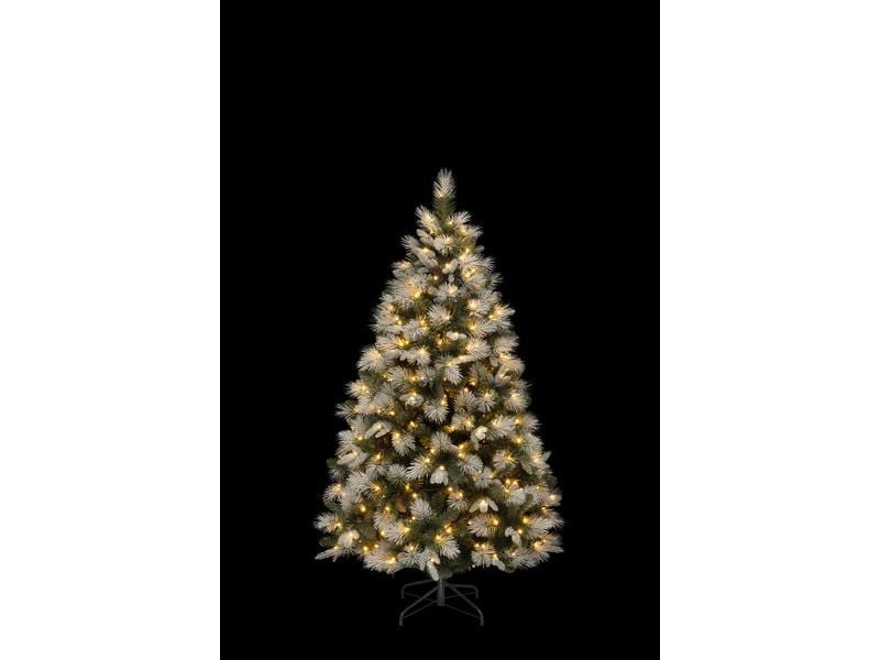 STT Weihnachtsbaum Frosted, 360 LEDs, 180 cm, Grün