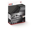 tesa Aluxx Black Eck-Duschablage, Schwarz