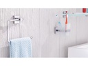 tesa Deluxee Handtuchring, Silber