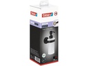tesa Seifenspender Moon Black, 200 ml, Schwarz