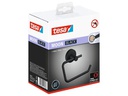 tesa Toilettenpapierhalter ohne Deckel, Moon Black, Schwarz