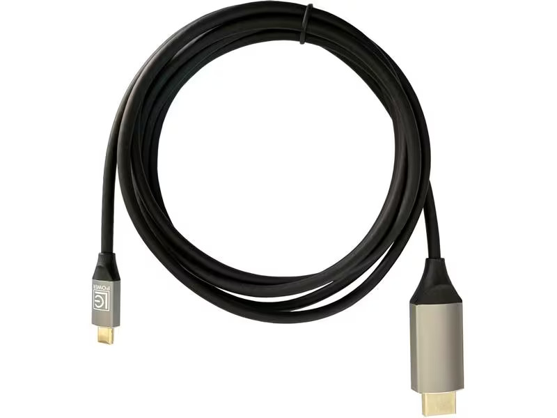 LC-Power Kabel LC-C-C-HDMI-2M USB Type-C - HDMI, 2 m