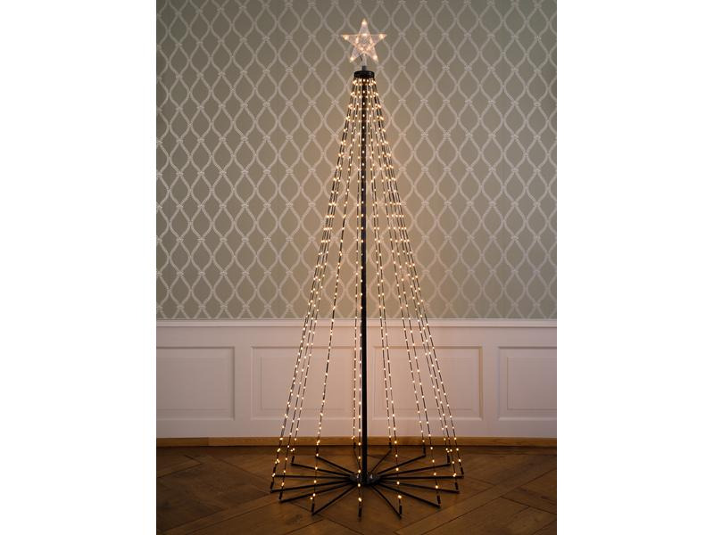 STT Dekolicht Cone Tree, 700 LEDs, 240 cm, Schwarz