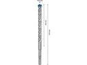 Bosch Professional Hammerbohrer EXPERT SDS plus-7X, 14 x 150 x 215 mm