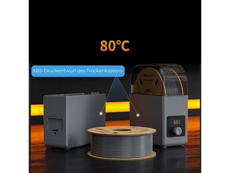 Creality Filament ABS Hyper, Grau 1.75 mm 1 kg