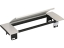 Bachmann POWER FRAME COVER Einbaurahmen kurz Aluminium 3-fach