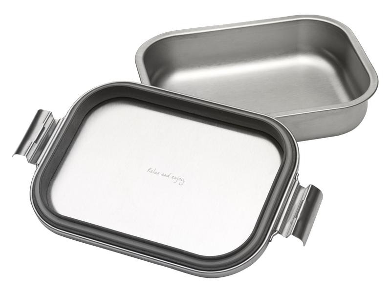 Brabantia Lunchbox Make &amp; Take 1.1 l, Silber
