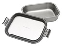Brabantia Lunchbox Make &amp; Take 1.1 l, Silber