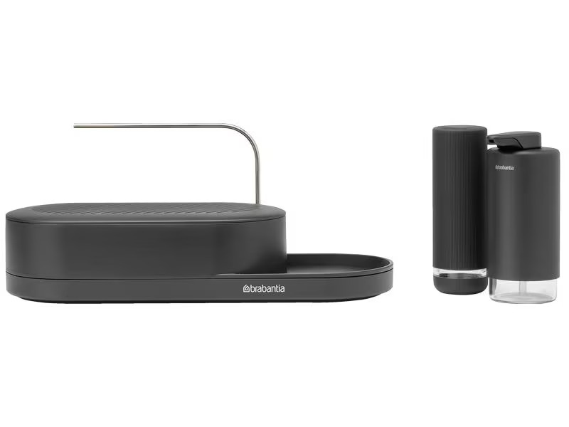 Brabantia Spültrogbutler-Set Sink Style Dunkelgrau