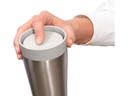 Brabantia Thermobecher Make &amp; Take 200 ml, Hellgrau/Silber