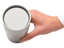 Brabantia Thermobecher Make &amp; Take 200 ml, Hellgrau/Silber