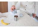 Brabantia Thermobecher Make &amp; Take 200 ml, Hellgrau/Silber
