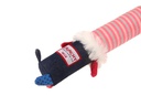 GiGwi Hunde-Spielzeug Crunchy Neck, Hase S, Rosa
