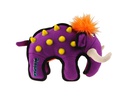 GiGwi Hunde-Spielzeug Duraspikes, Elefant, Violett