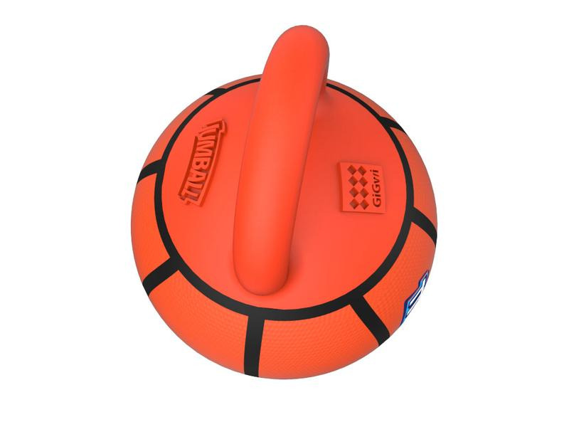 GiGwi Hunde-Spielzeug Jumpball, Basketball, Orange